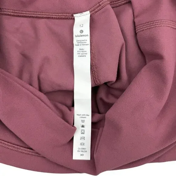 LULULEMON Align Pant *Full Length 28" Sz 12 Misty Merlot - Picture 8 of 10